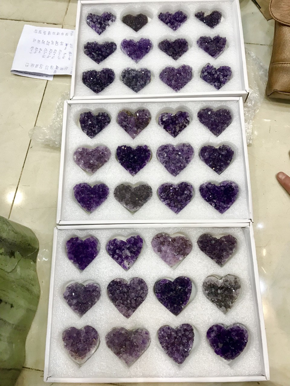 Trái tim Thạch Anh tím