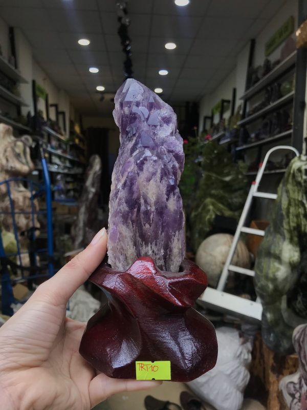 THẠCH ANH TÍM BIẾN THỂ THÁP – BAHIA AMETHYST BOUQUET (TRT10)