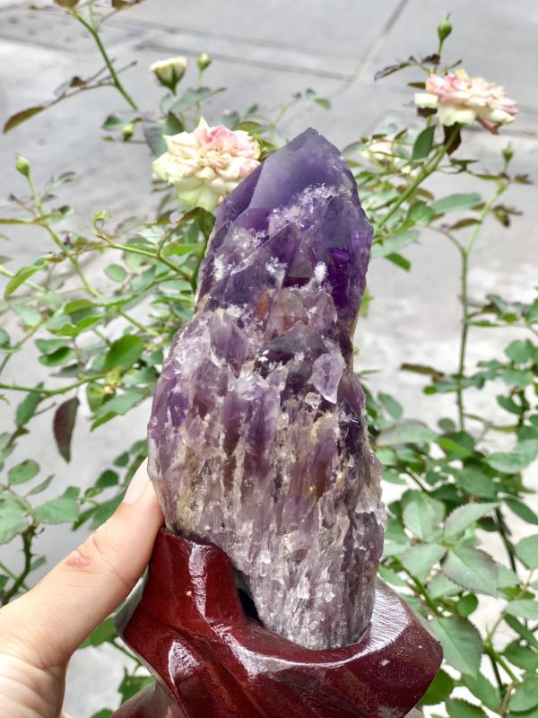 THẠCH ANH TÍM BIẾN THỂ THÁP – BAHIA AMETHYST BOUQUET (TRT11)