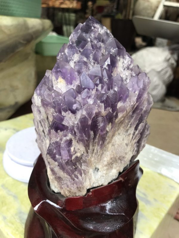 THẠCH ANH TÍM BIẾN THỂ THÁP – BAHIA AMETHYST BOUQUET (TRT13)