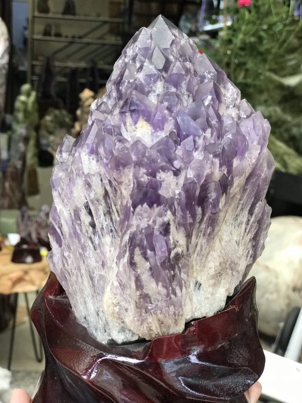 THẠCH ANH TÍM BIẾN THỂ THÁP – BAHIA AMETHYST BOUQUET (TRT13)