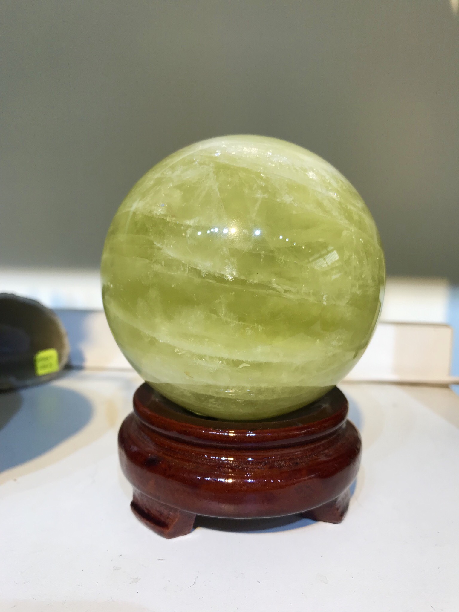 Qủa cầu Thạch Anh Vàng - Citrine Sphere